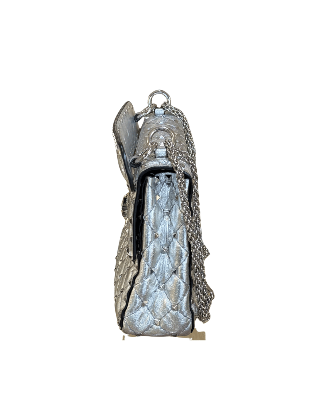 VALENTINO SPIKE MEDIA ARGENTO