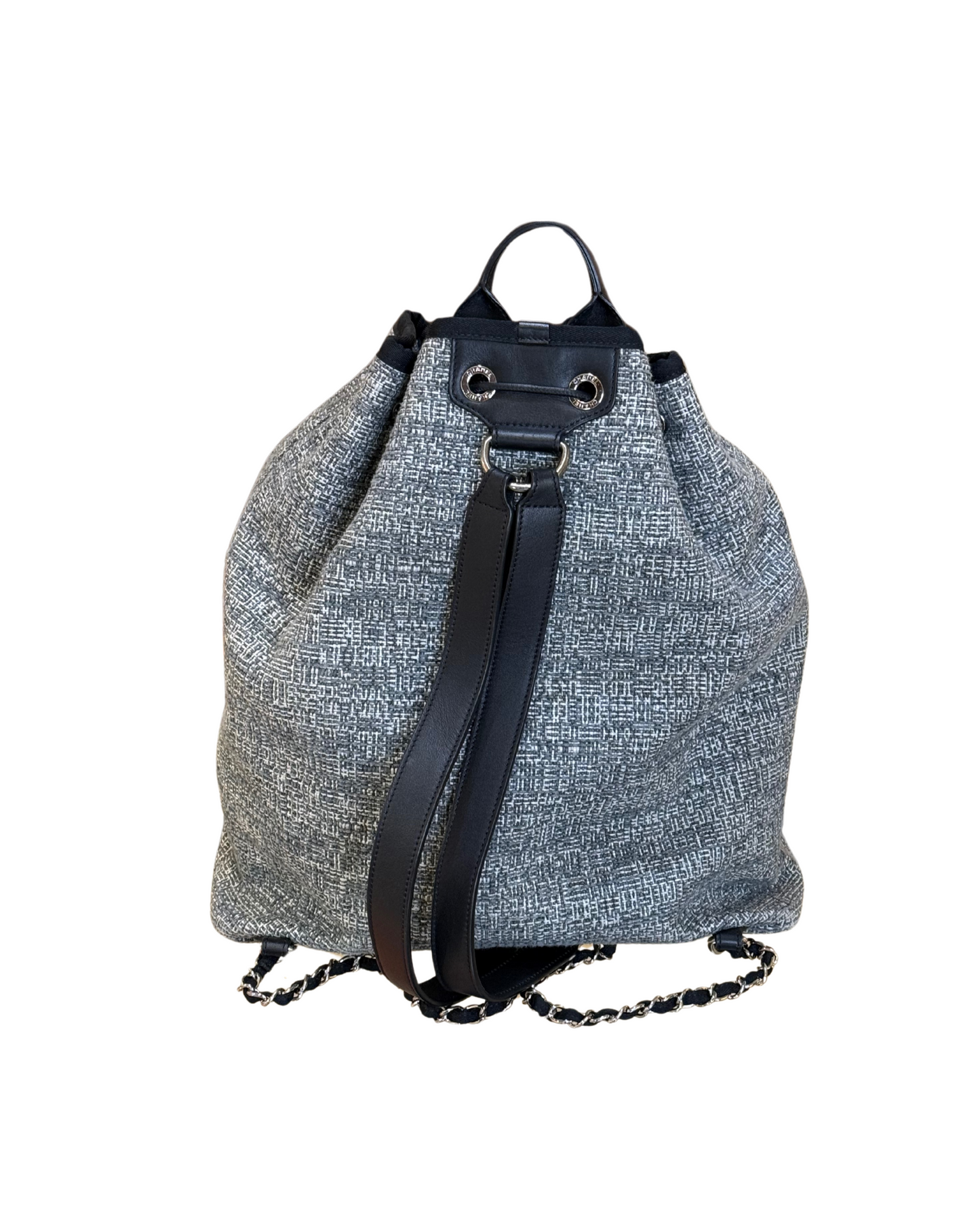 ZAINO CHANEL DEAUVILLE DRAWSTRING BACKPACK
