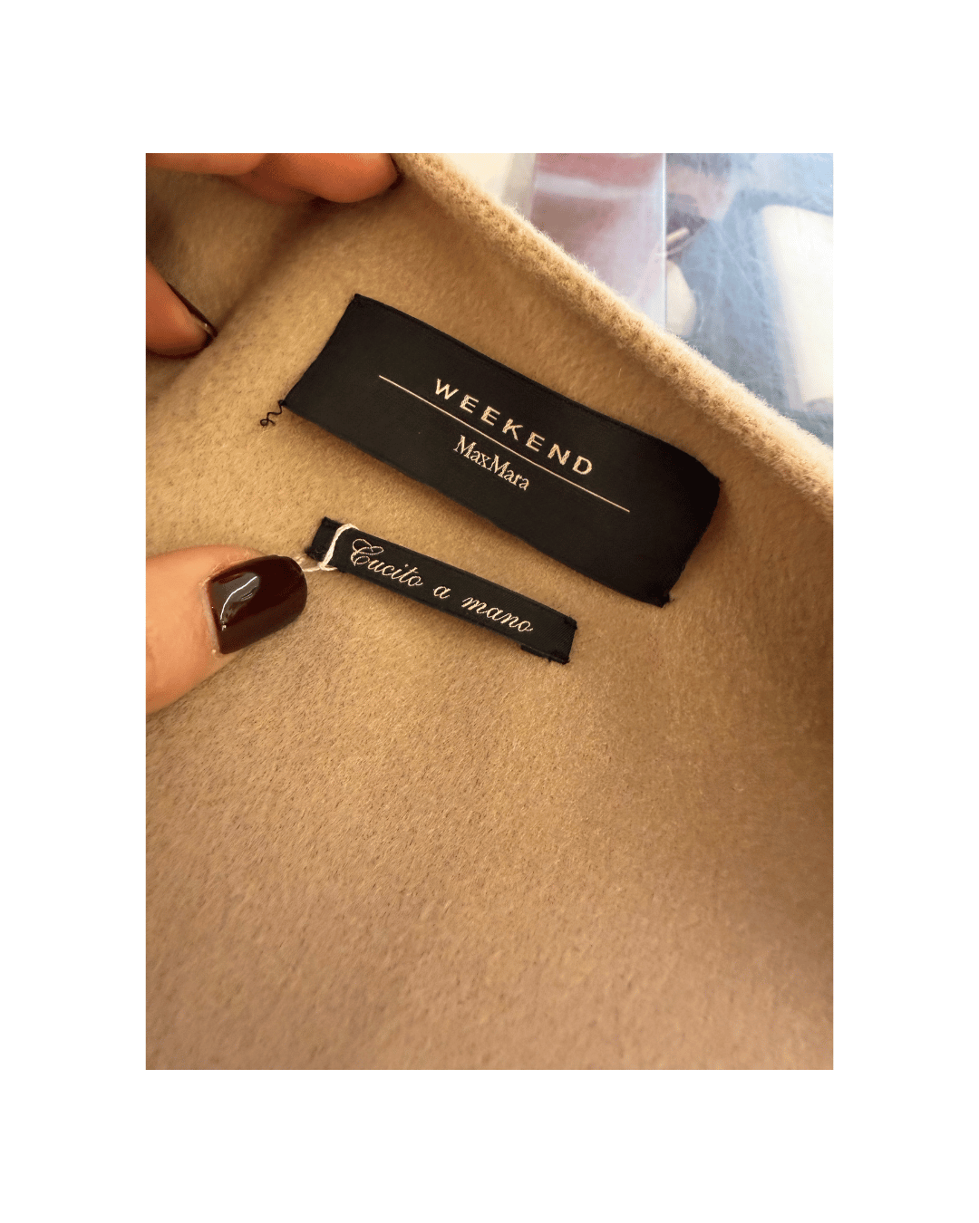 GIACCA IN LANA BEIGE MAX MARA WEEKEND