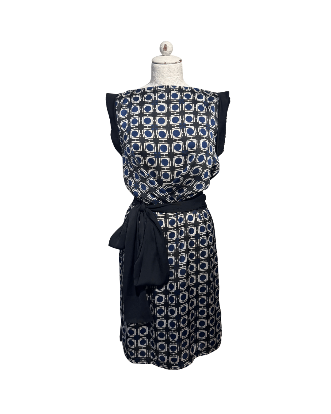 ABITO WEEKEND MAXMARA BLU E NERO Tg 40