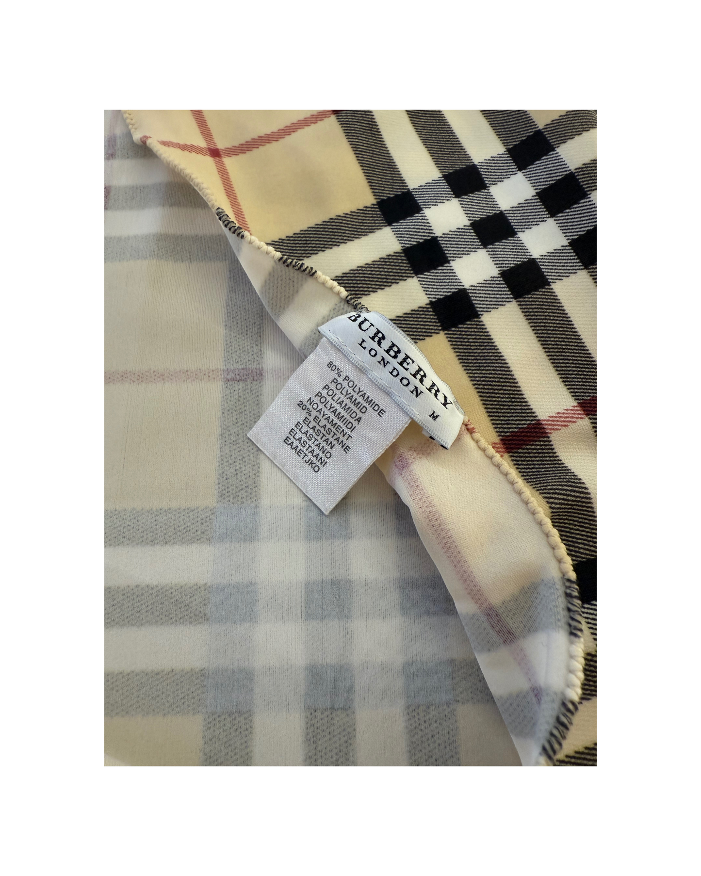 PAREO MARE BURBERRY
