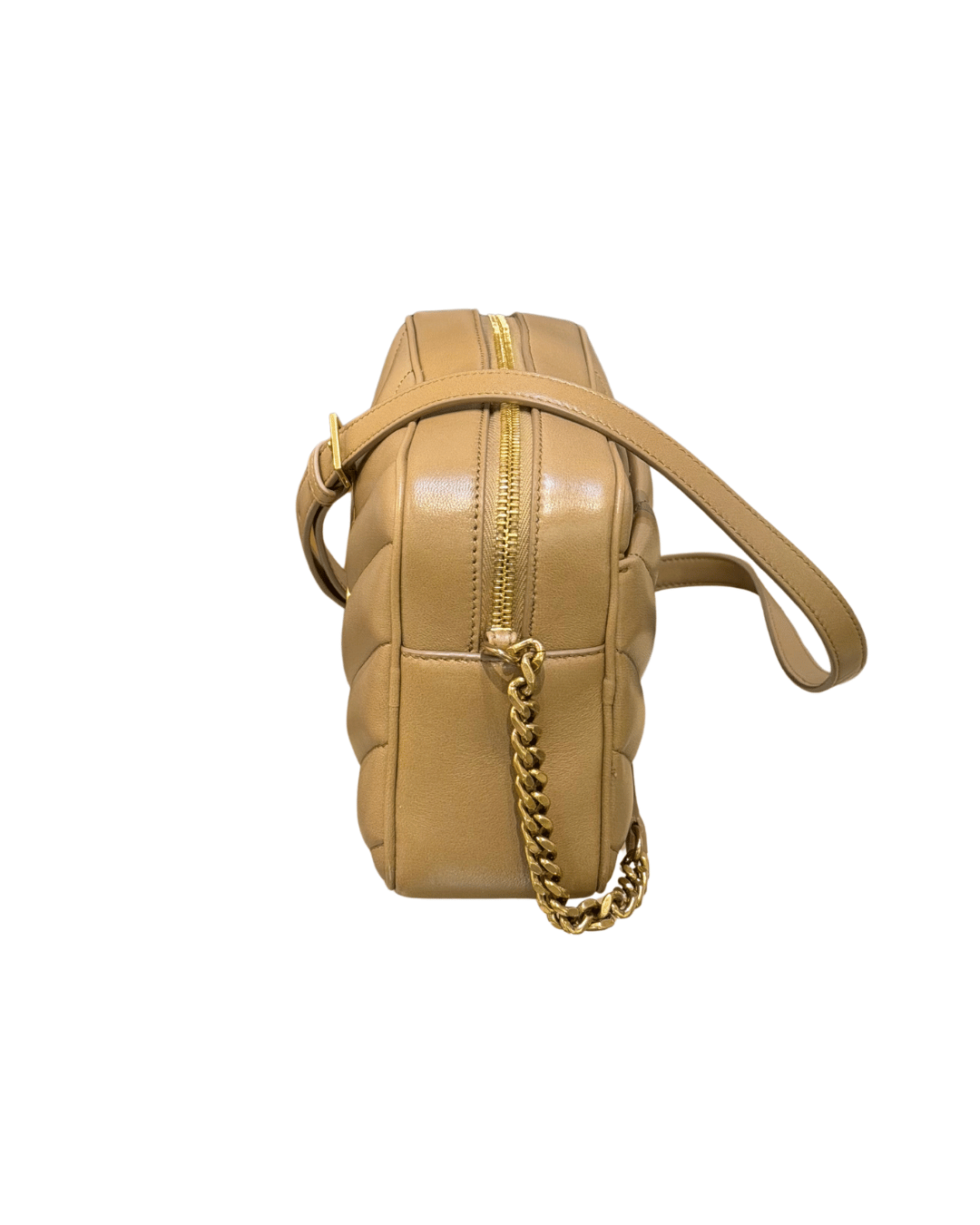 CAMERA BAG YSL COLOR CAMMELLO