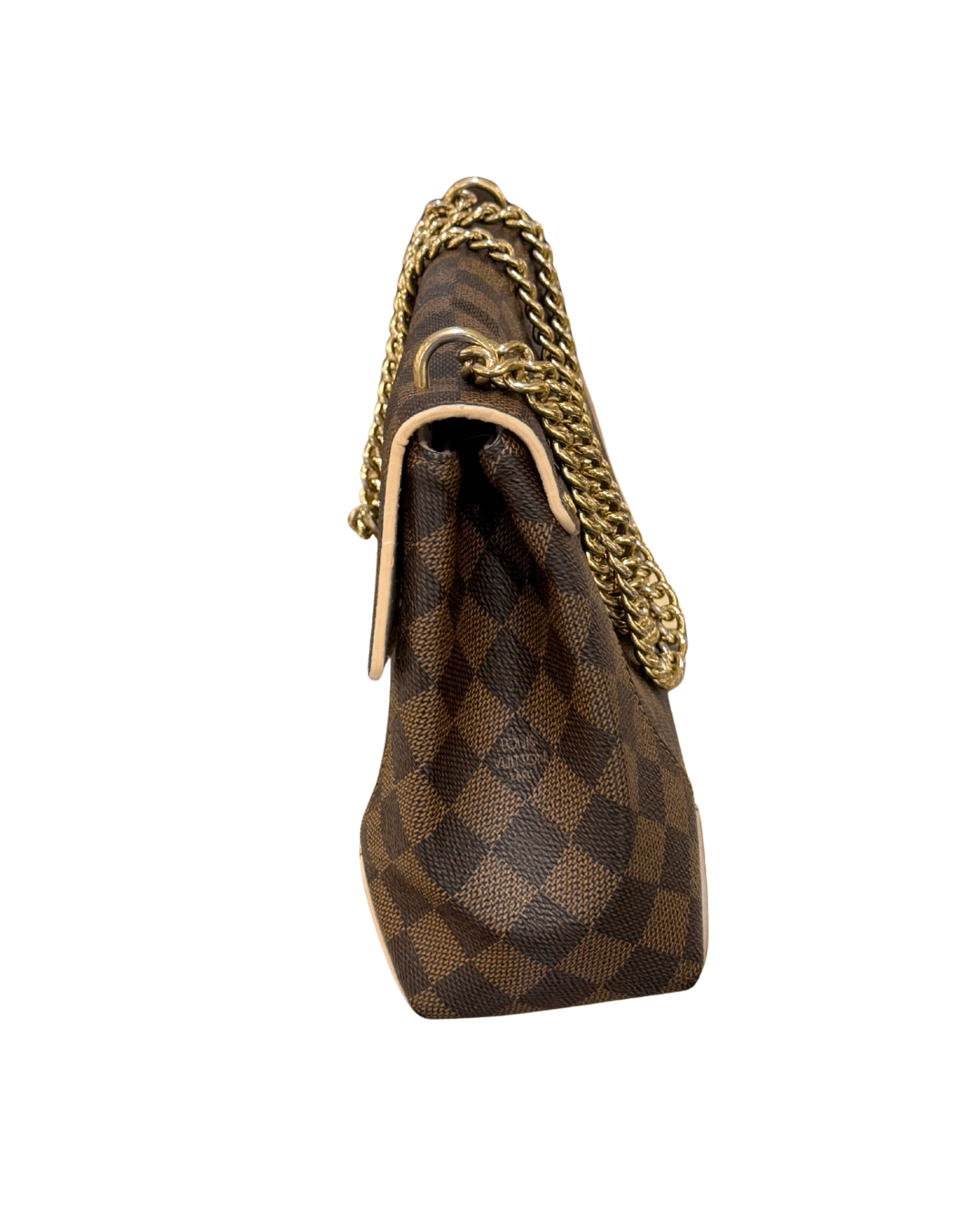 CAISSA CLUTCH DAMIER EBENE RIFINITURE ROSA