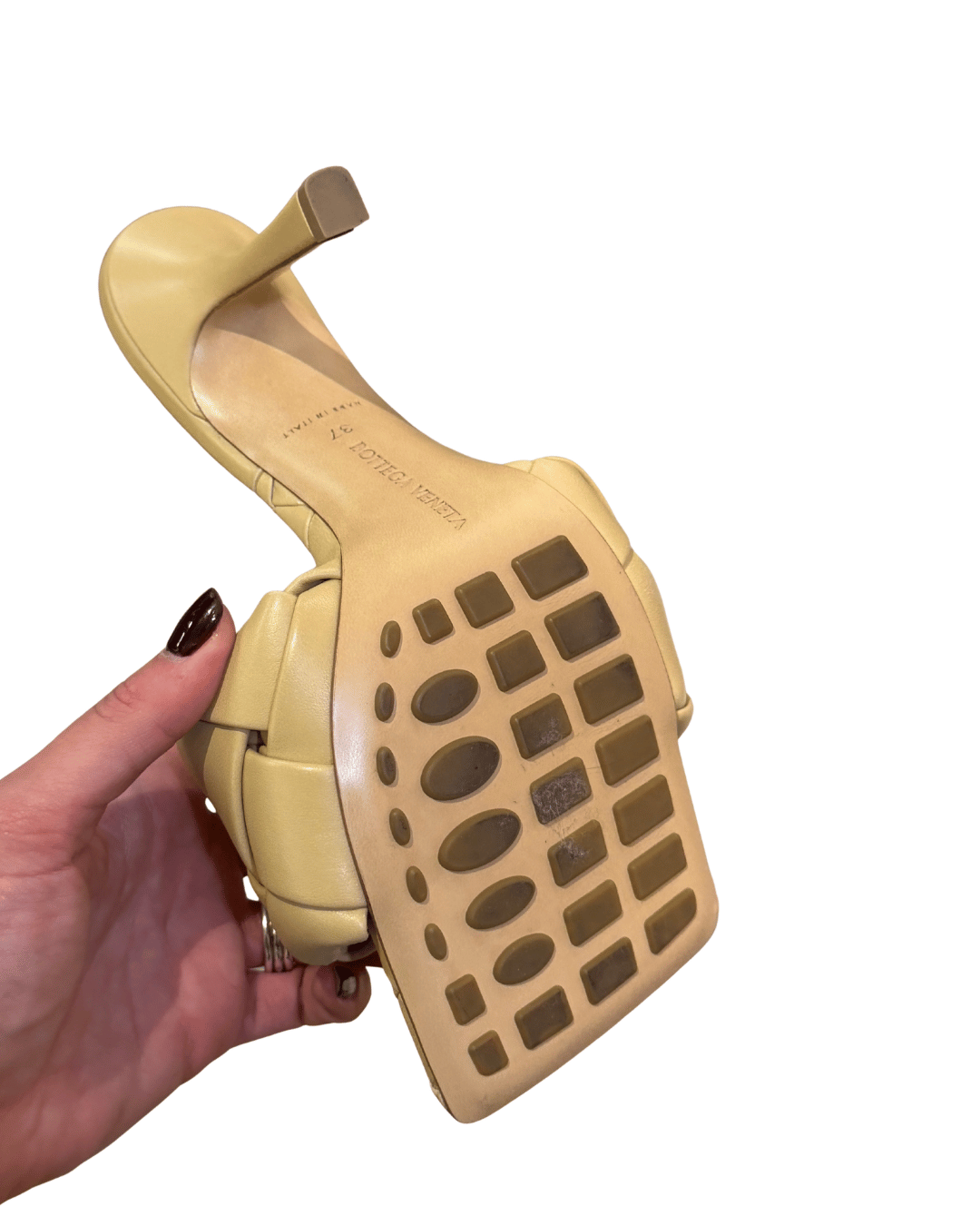 SANDALI LIDO BOTTEGA VENETA BEIGE Nr 37