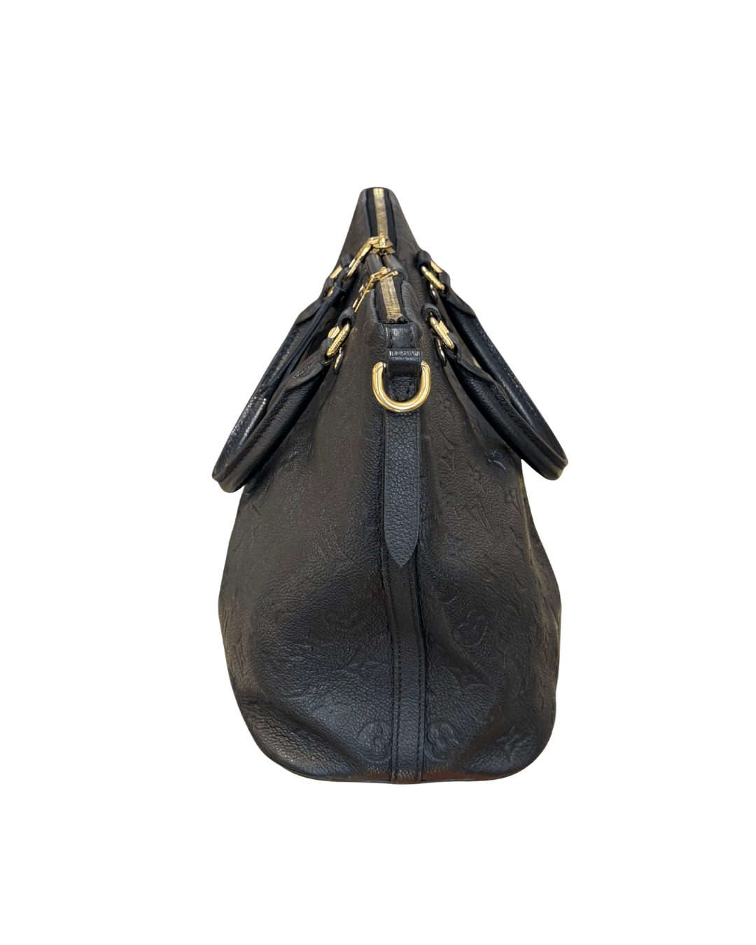MAZARINE MM PELLE IMPRESSA NERA LOUIS VUITTON