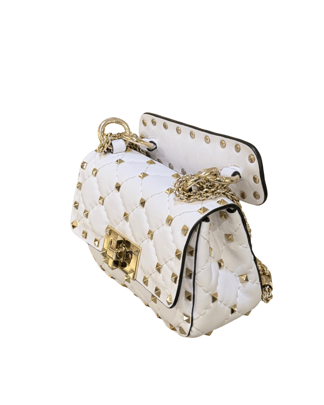 MINI SPIKE VALENTINO BIANCA