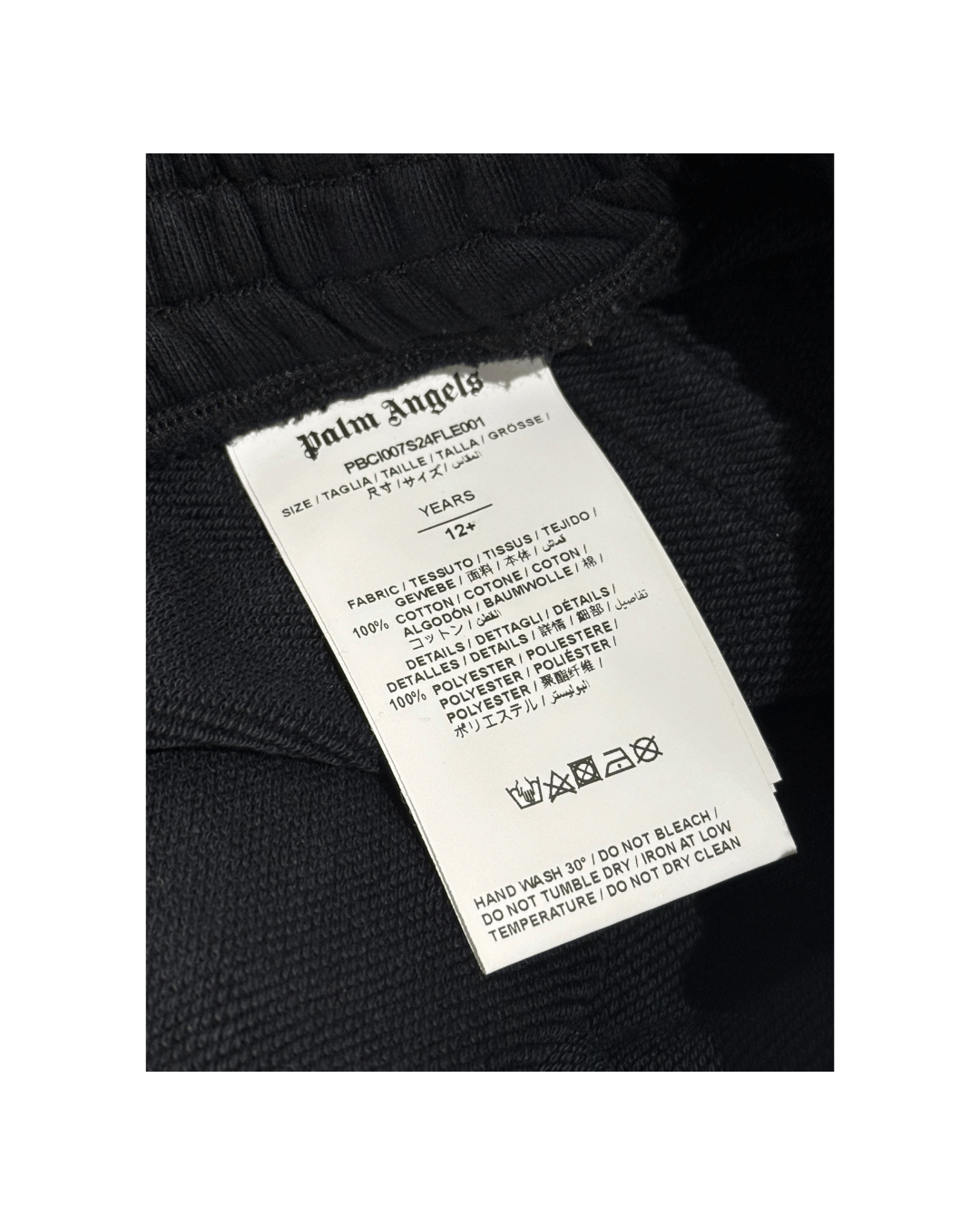COMPLETO PALM ANGELS NERO