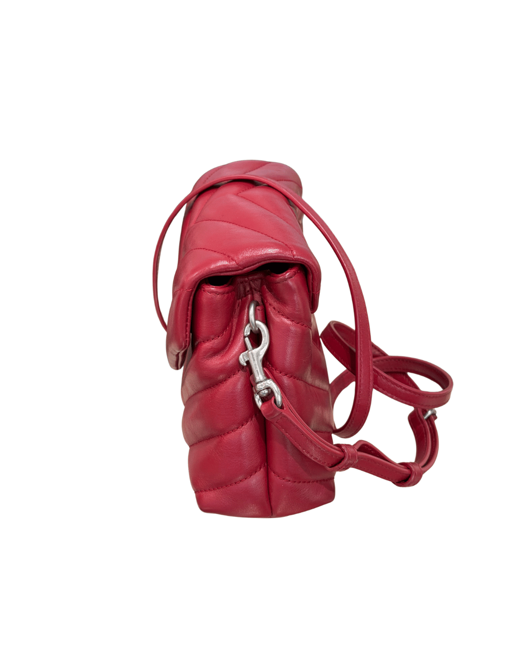 LOULOU TOY YSL CILIEGIA HARDWARE ARGENTO