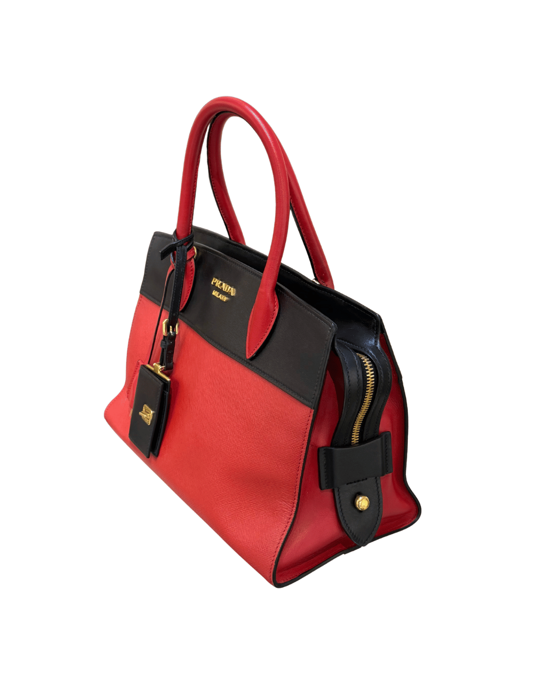 PRADA ESPLANADE BICOLORE ROSSA E NERA
