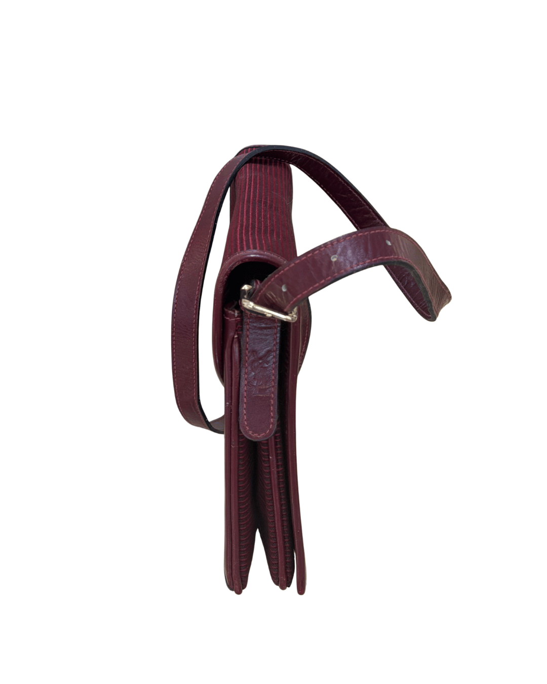 POCHETTE VINTAGE YSL BORDEAUX