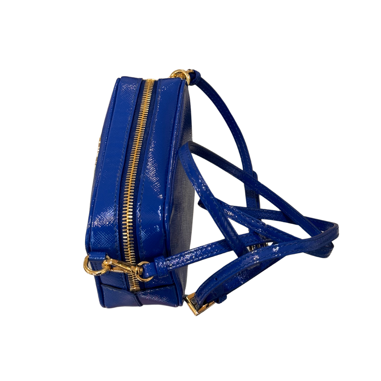 PICCOLA POCHETTE PRADA BLU ELETTRICA