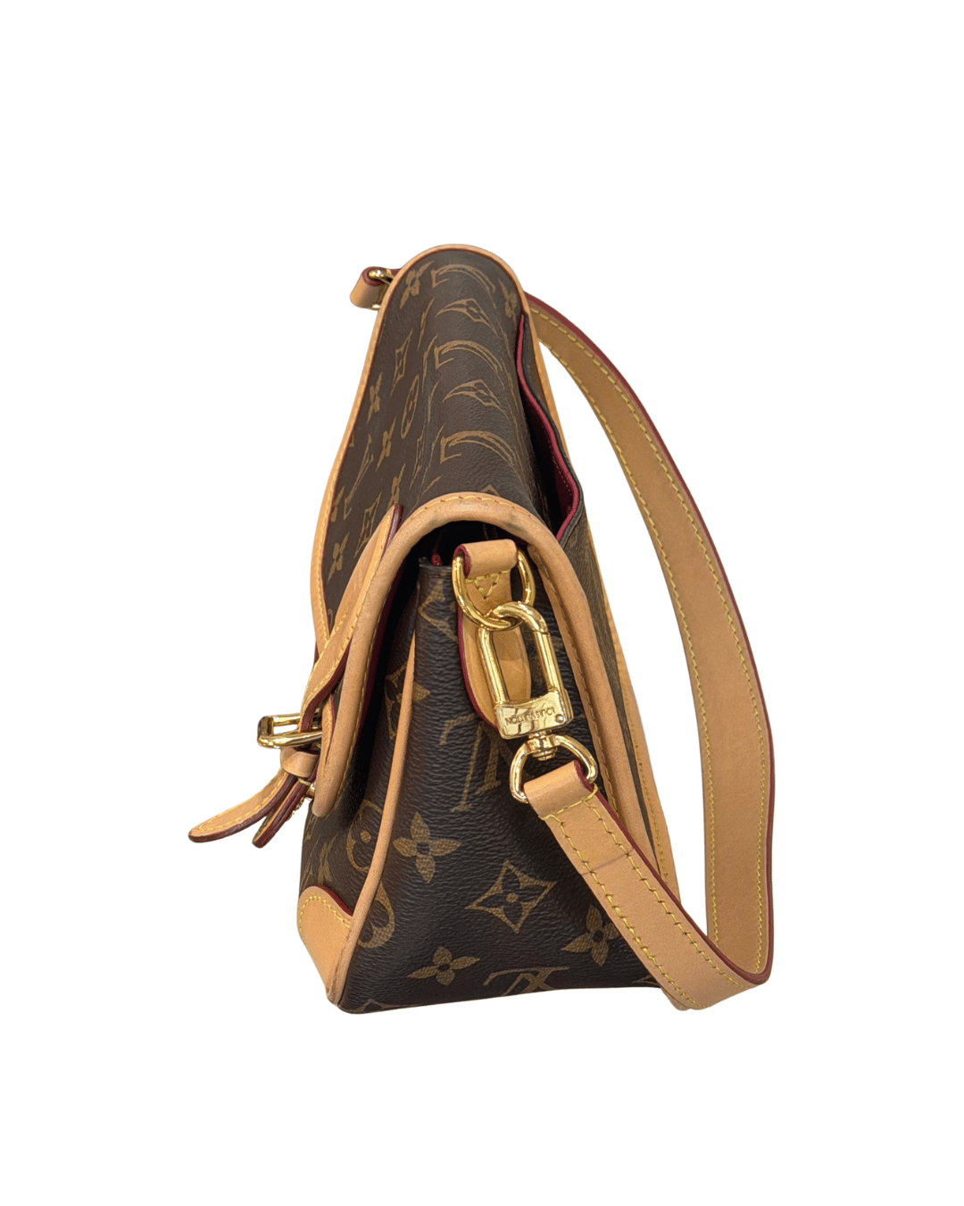 DIANE LOUIS VUITTON MONOGRAM DOPPIA TRACOLLA