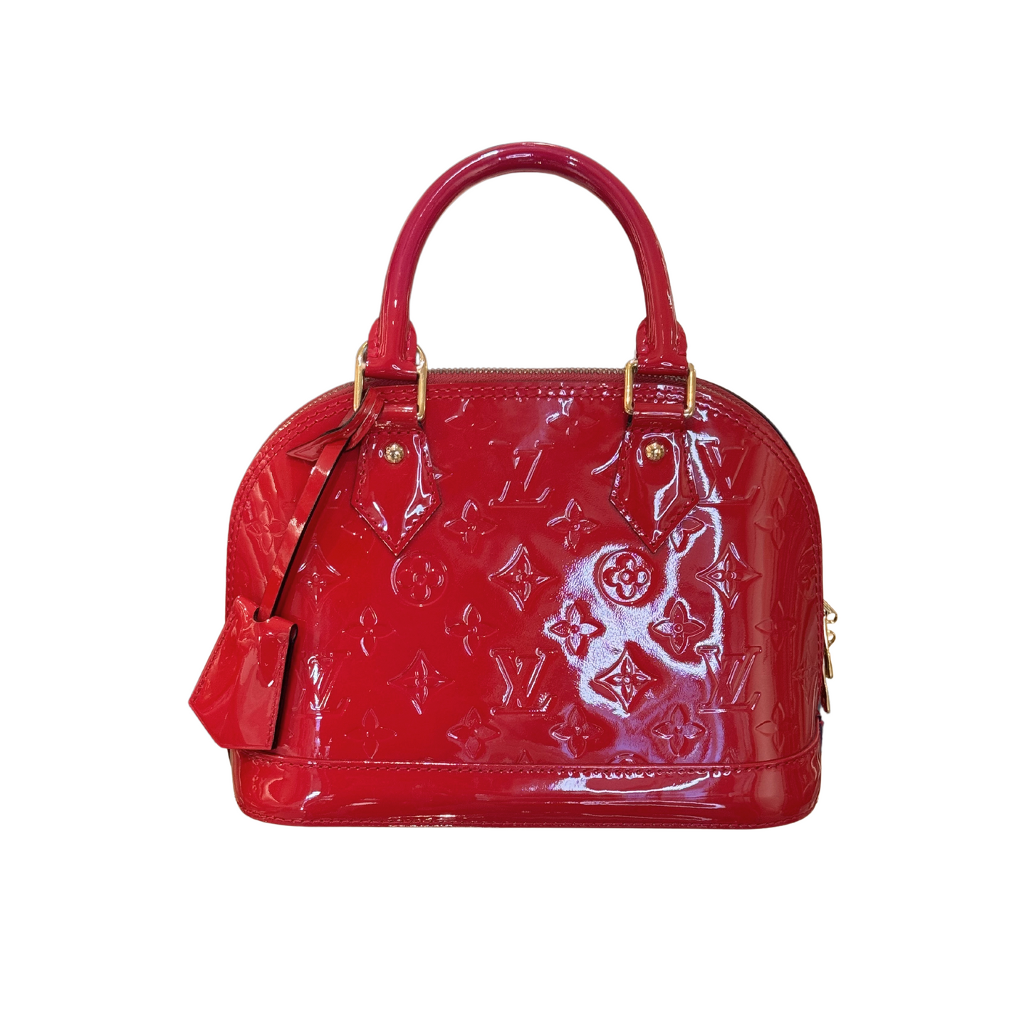 ALMA BB LOUIS VUITTON ROSSA VERNIS