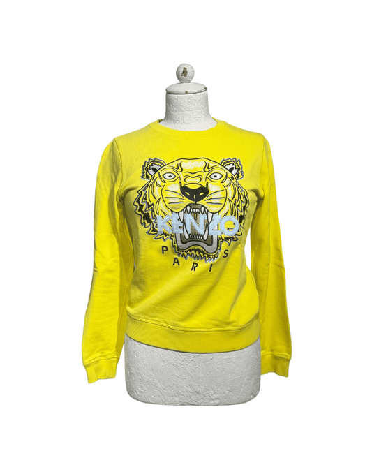 FELPA KENZO GIALLA ACCESO Tg XS