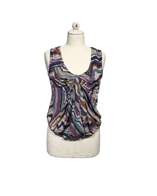 TOP MAX&CO FANTASIA ASTRATTA Tg S