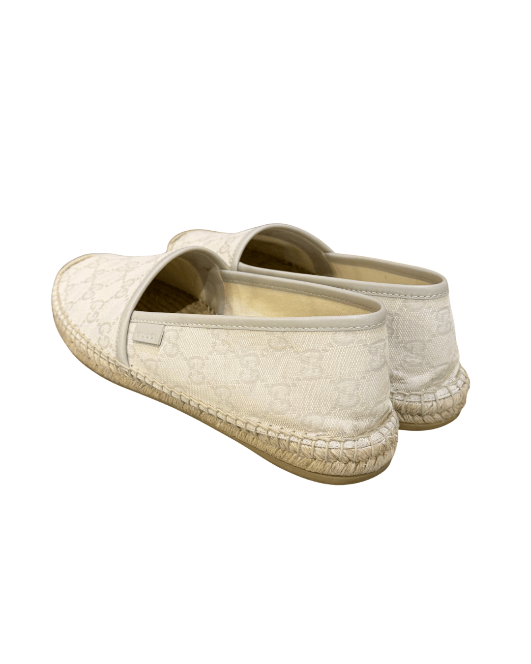 ESPADRILLAS GUCCI CANVAS GG BEIGE Nr 39