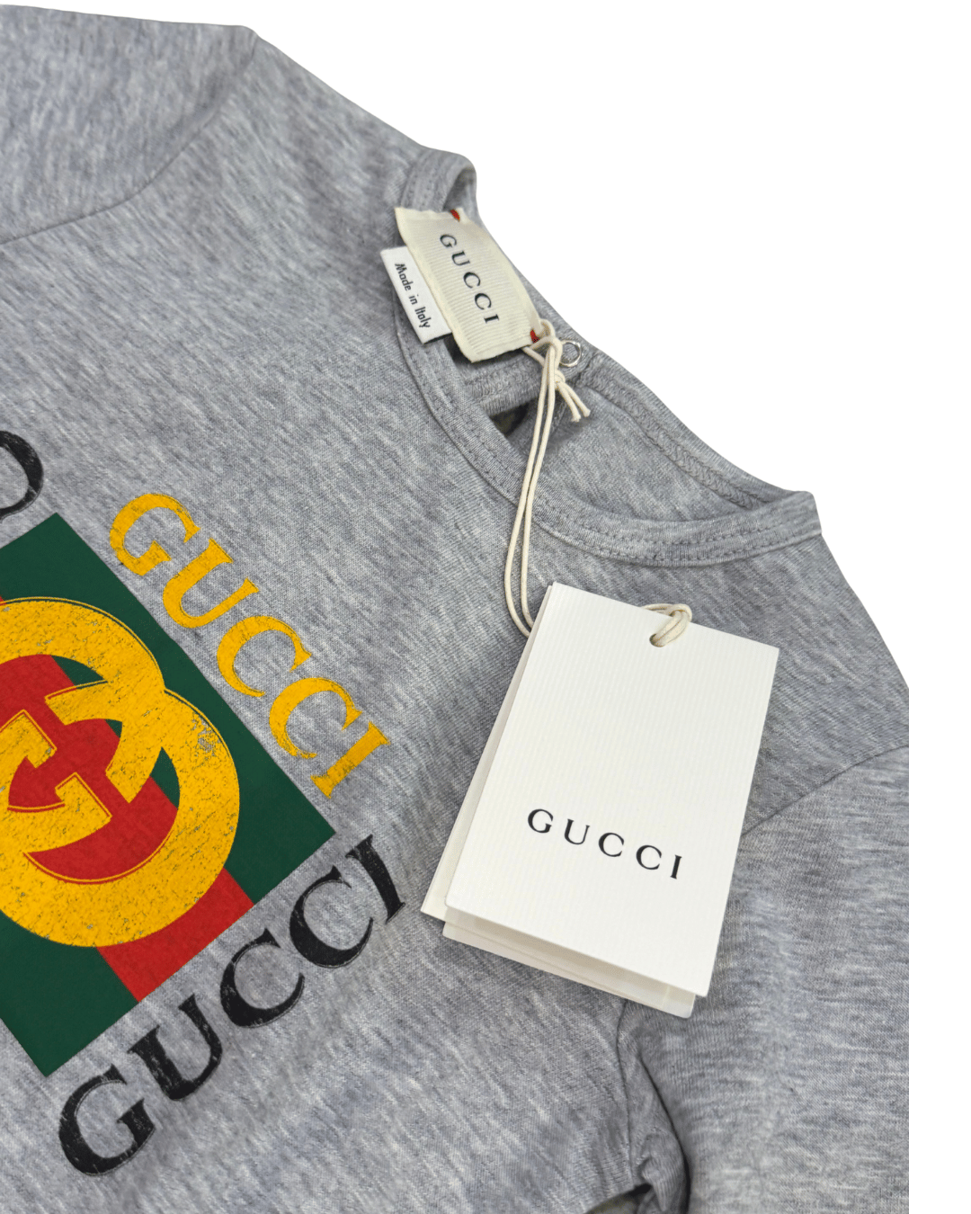 TUTINA GUCCI BABY IN COTONE GRIGIA