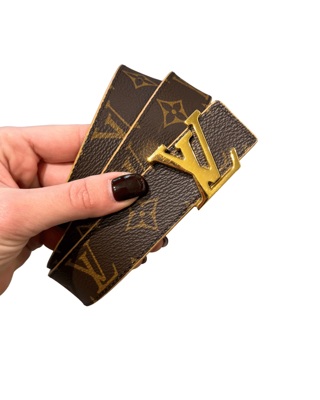 CINTURA LOUIS VUITTON REVERSIBILE 80