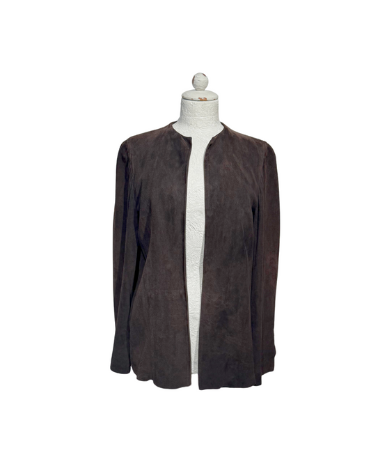 GIACCA GUCCI MARRONE PELLE