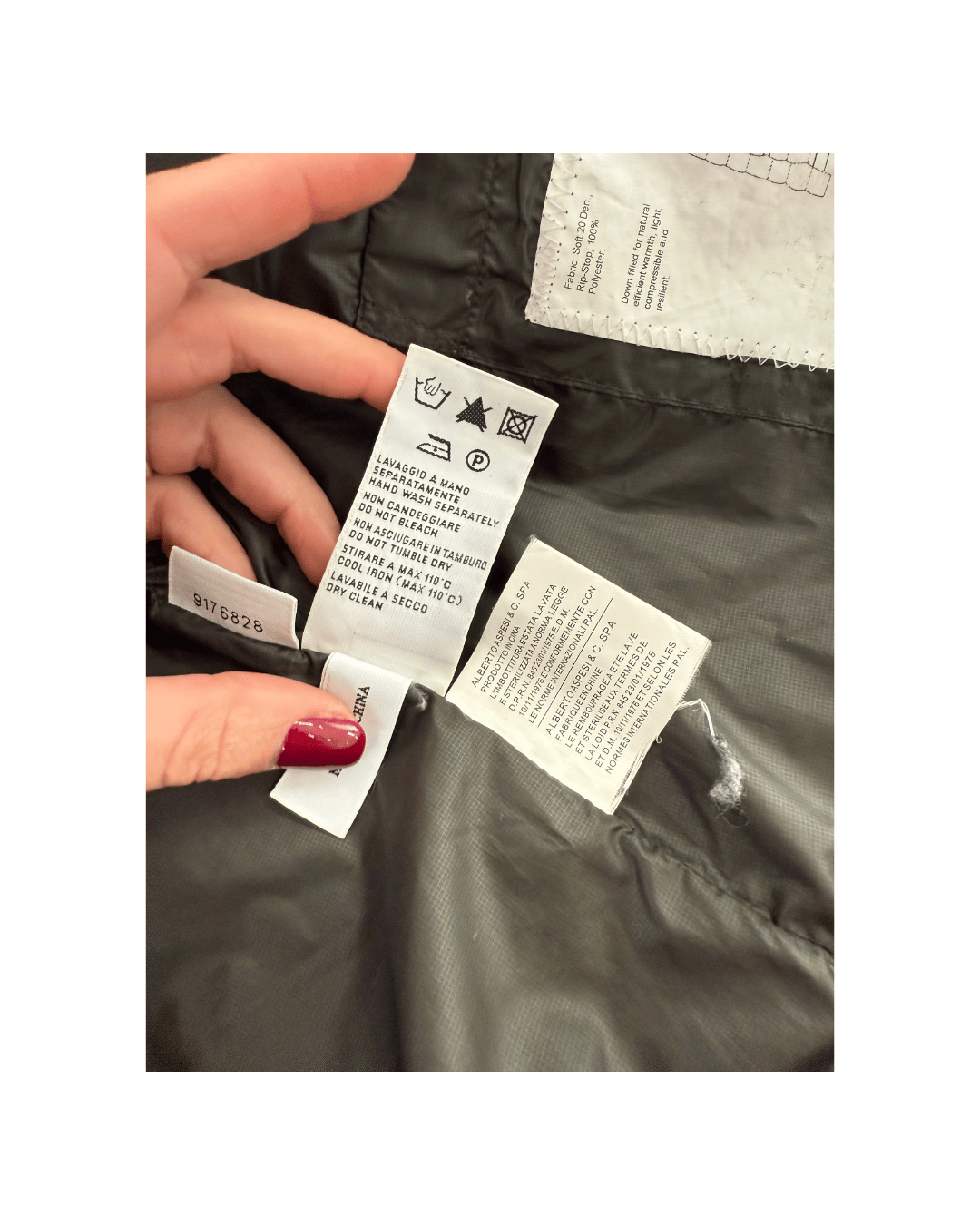 PIUMINO LEGGERO ASPESI VERDE