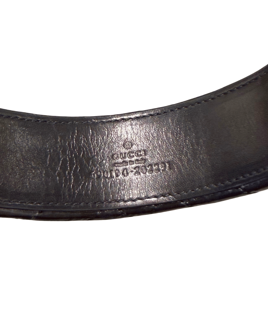 CERCHIETTO GUCCI MARMONT PELLE NERA