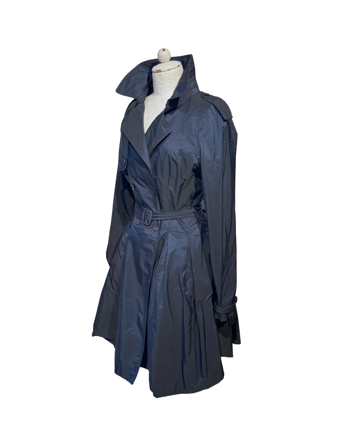 IMPERMEABILE SCERVINO BLU