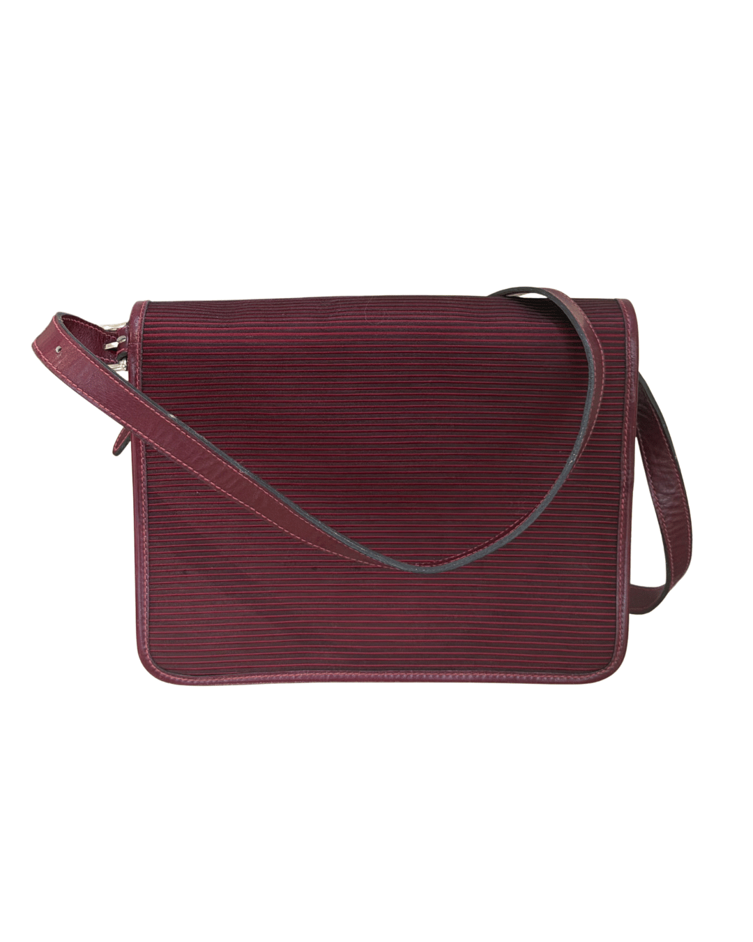 POCHETTE VINTAGE YSL BORDEAUX