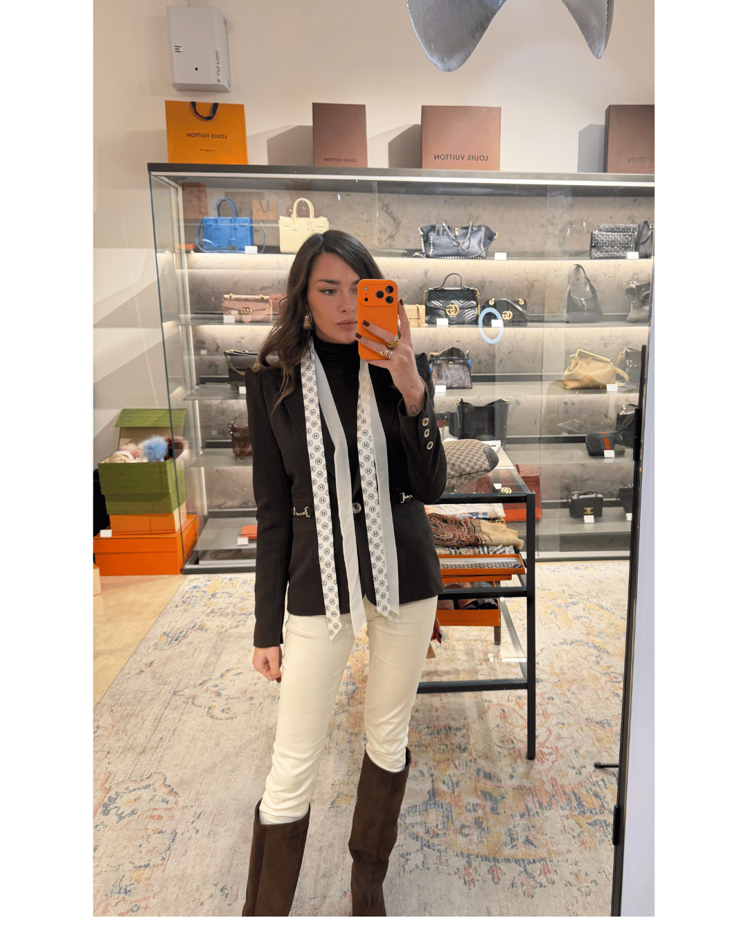 TWILLY CHANEL BIANCO E NERO