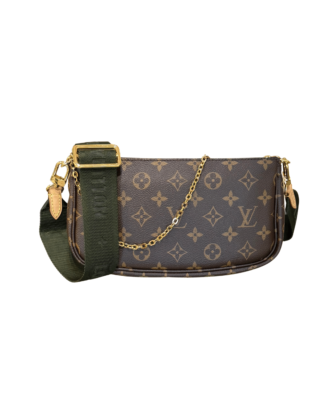 MULTIPOCHETTE LOUIS VUITTON TRACOLLA VERDE