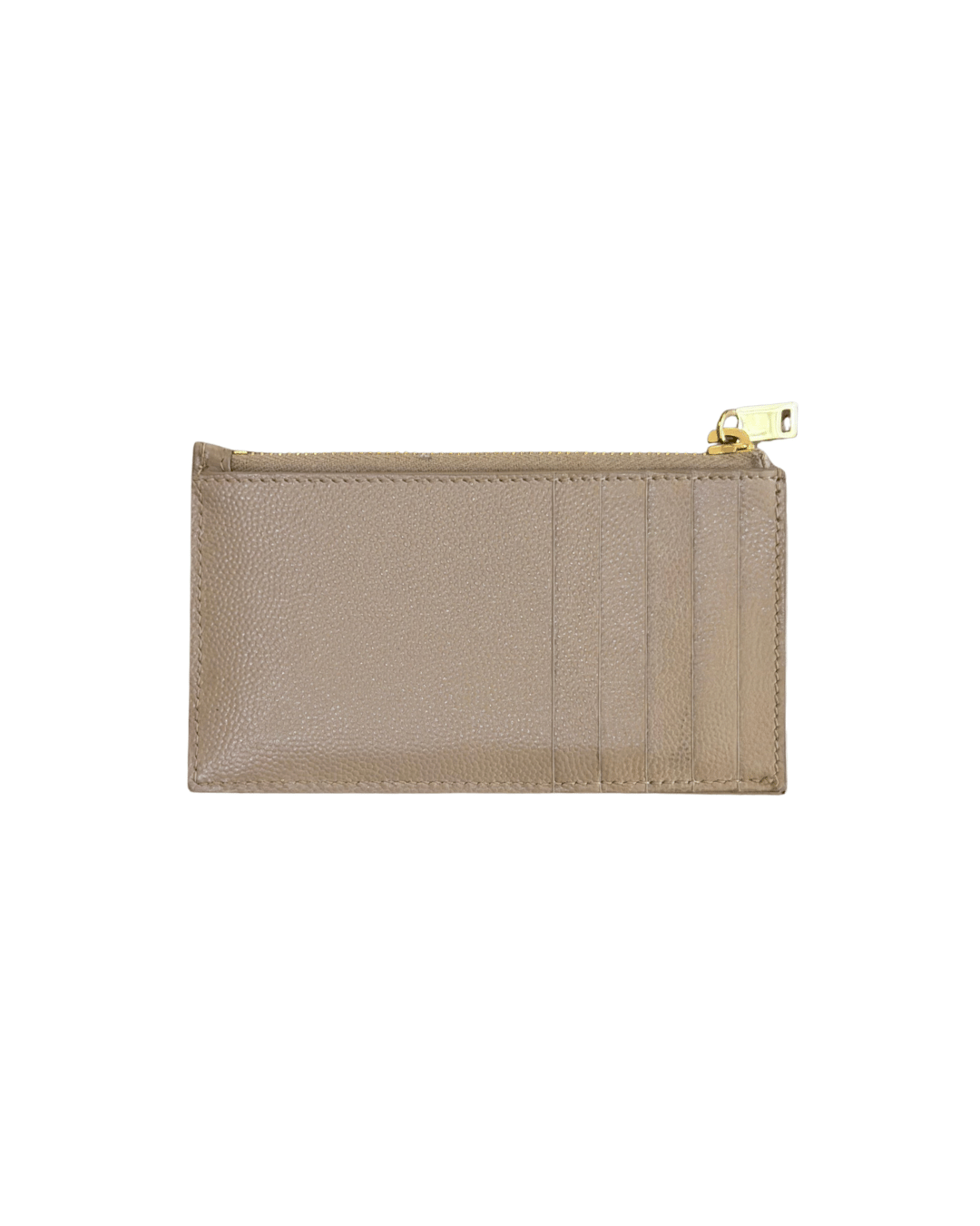 PORTACARTE / PORTAMONETE YSL BEIGE