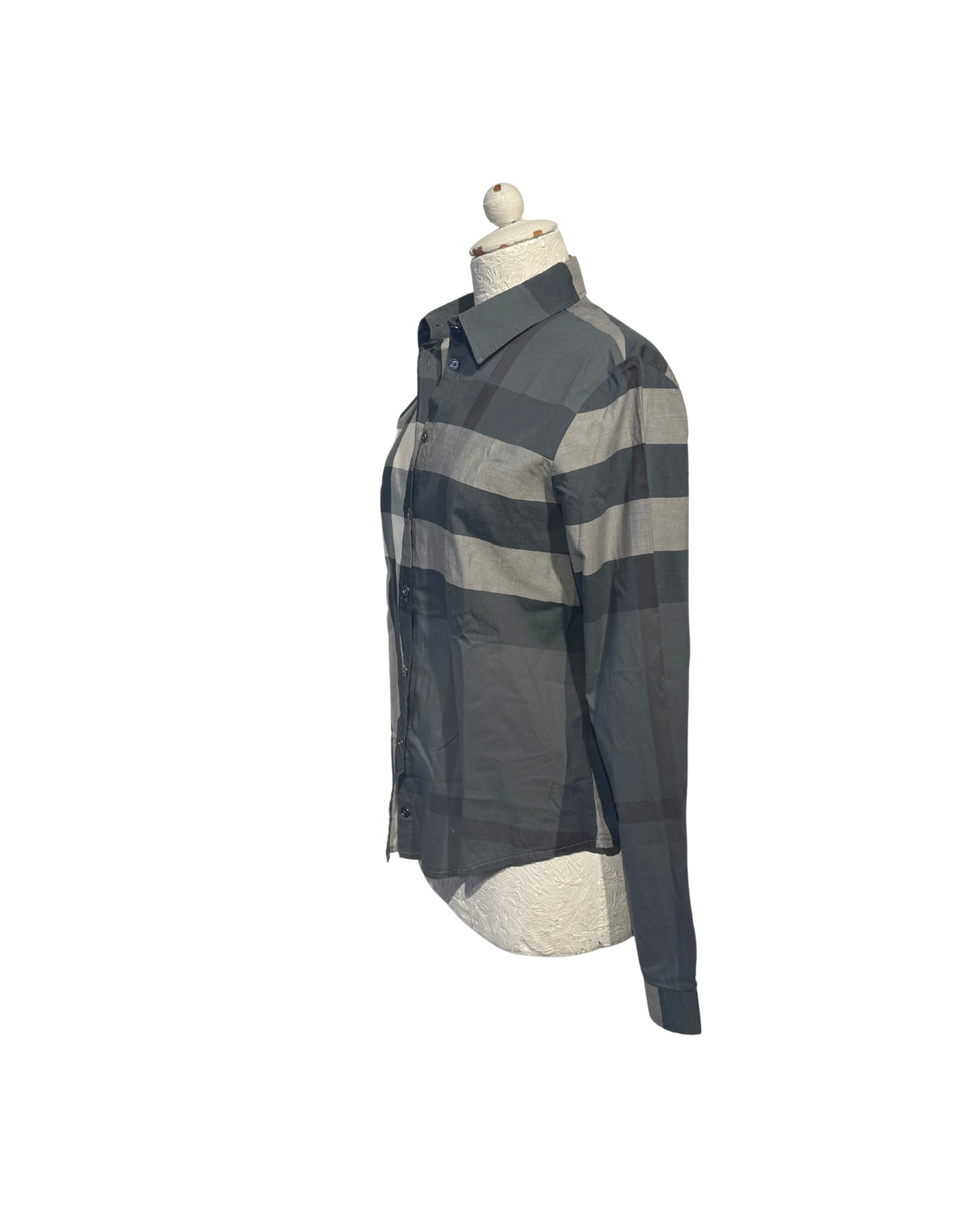 CAMICIA BURBERRY TARTAN SCURO