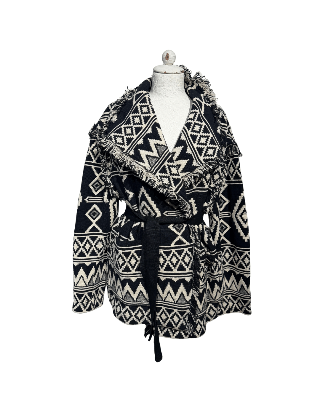 CARDIGAN ISABEL MARANT BIANCO E NERO