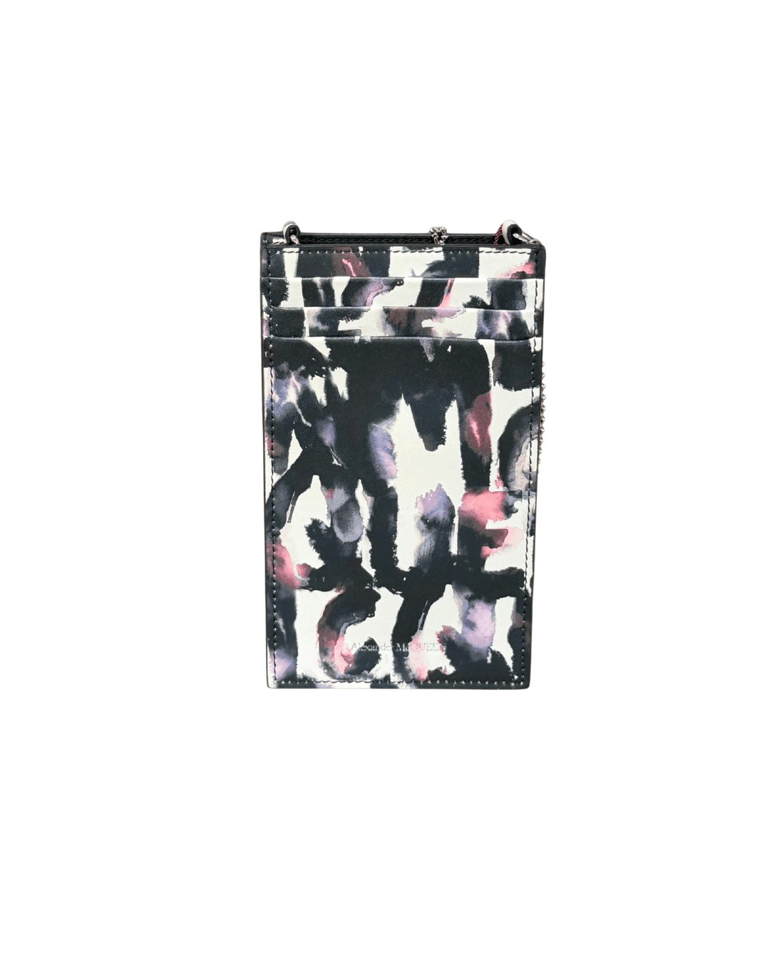 PORTACELLULARE ALEXANDER MCQUEEN CON CATENA