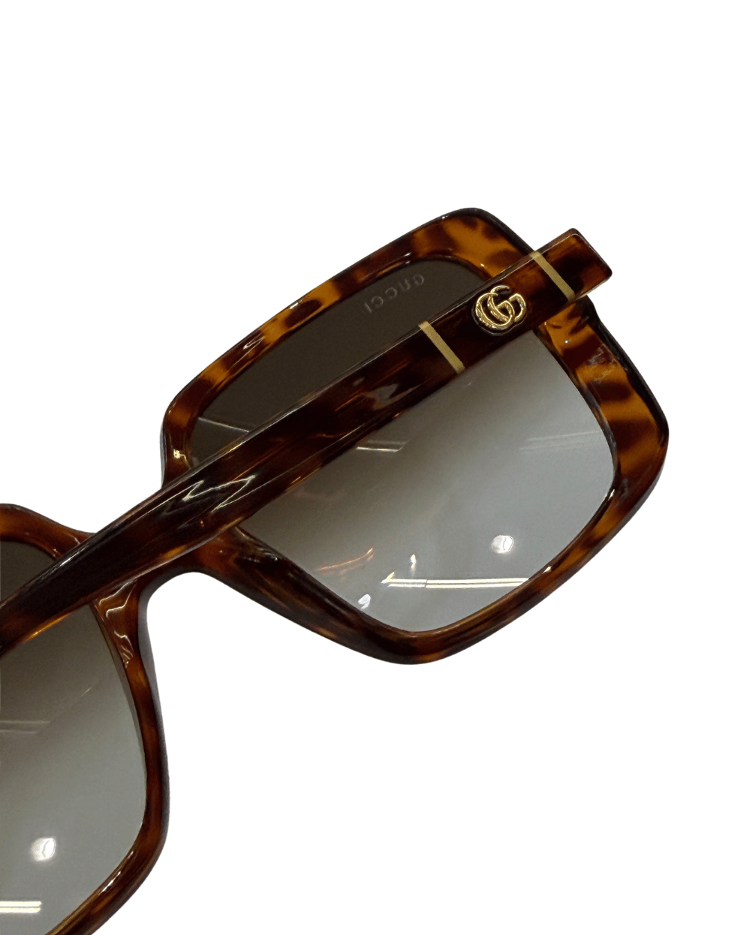 OCCHIALI GUCCI SQUADRATI TARTARUGATI