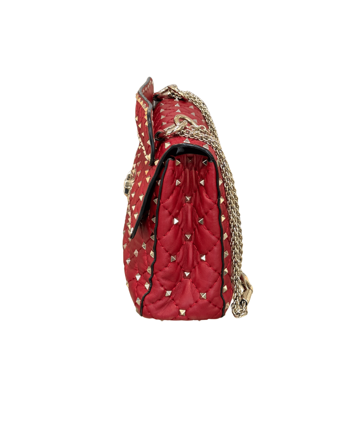 VALENTINO SPIKE MEDIA ROSSA