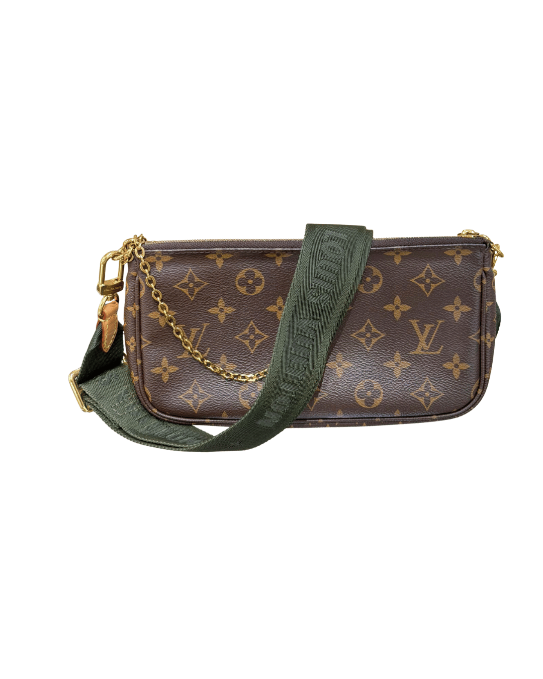 MULTIPOCHETTE LOUIS VUITTON TRACOLLA VERDE