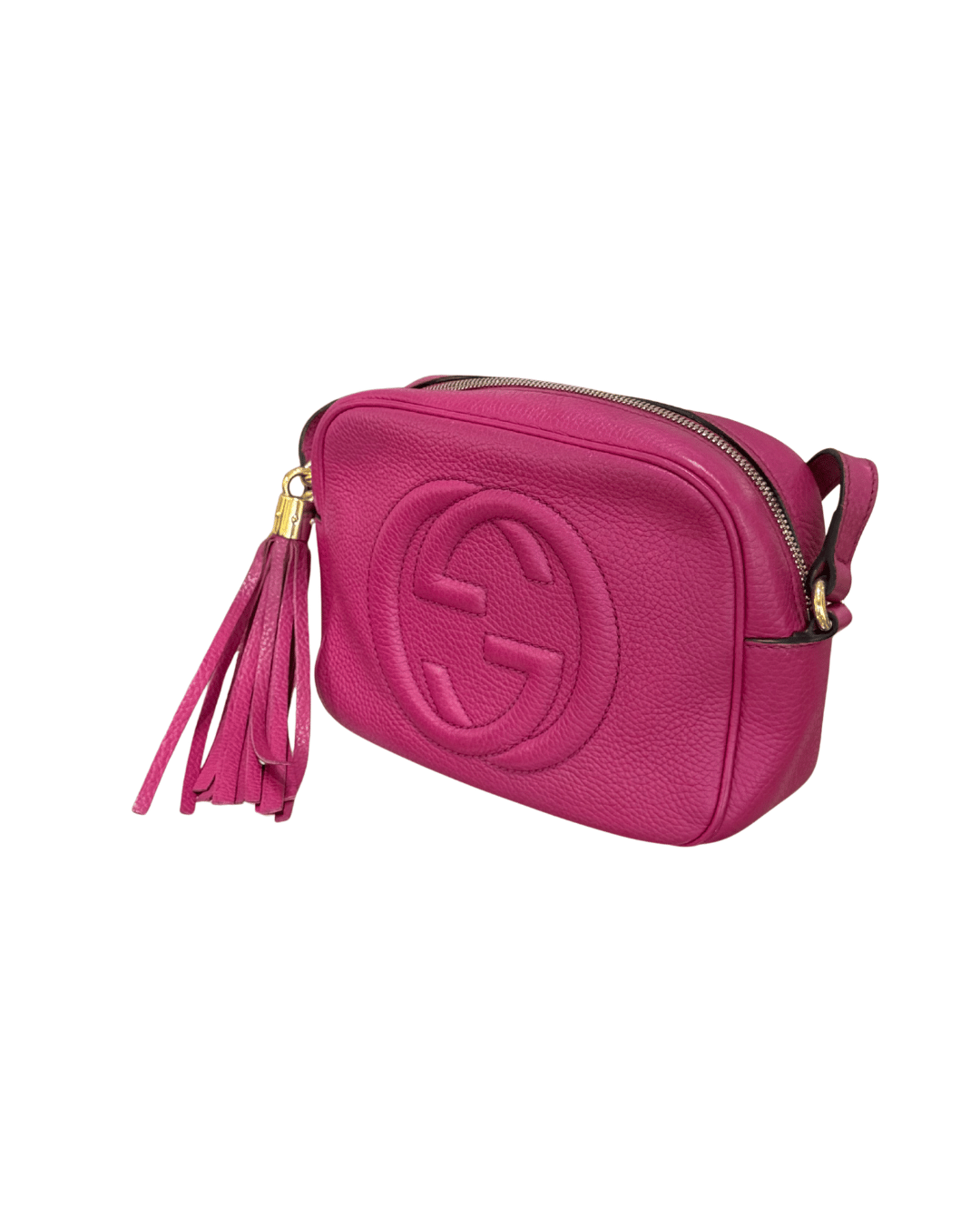 CAMERA BAG GUCCI DISCO SOHO MAGENTA