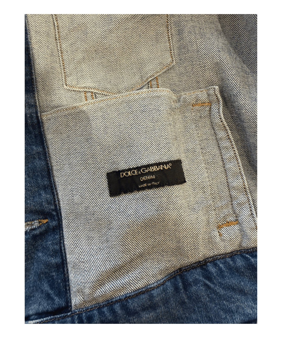 GIACCA DENIM D&G Tg 42
