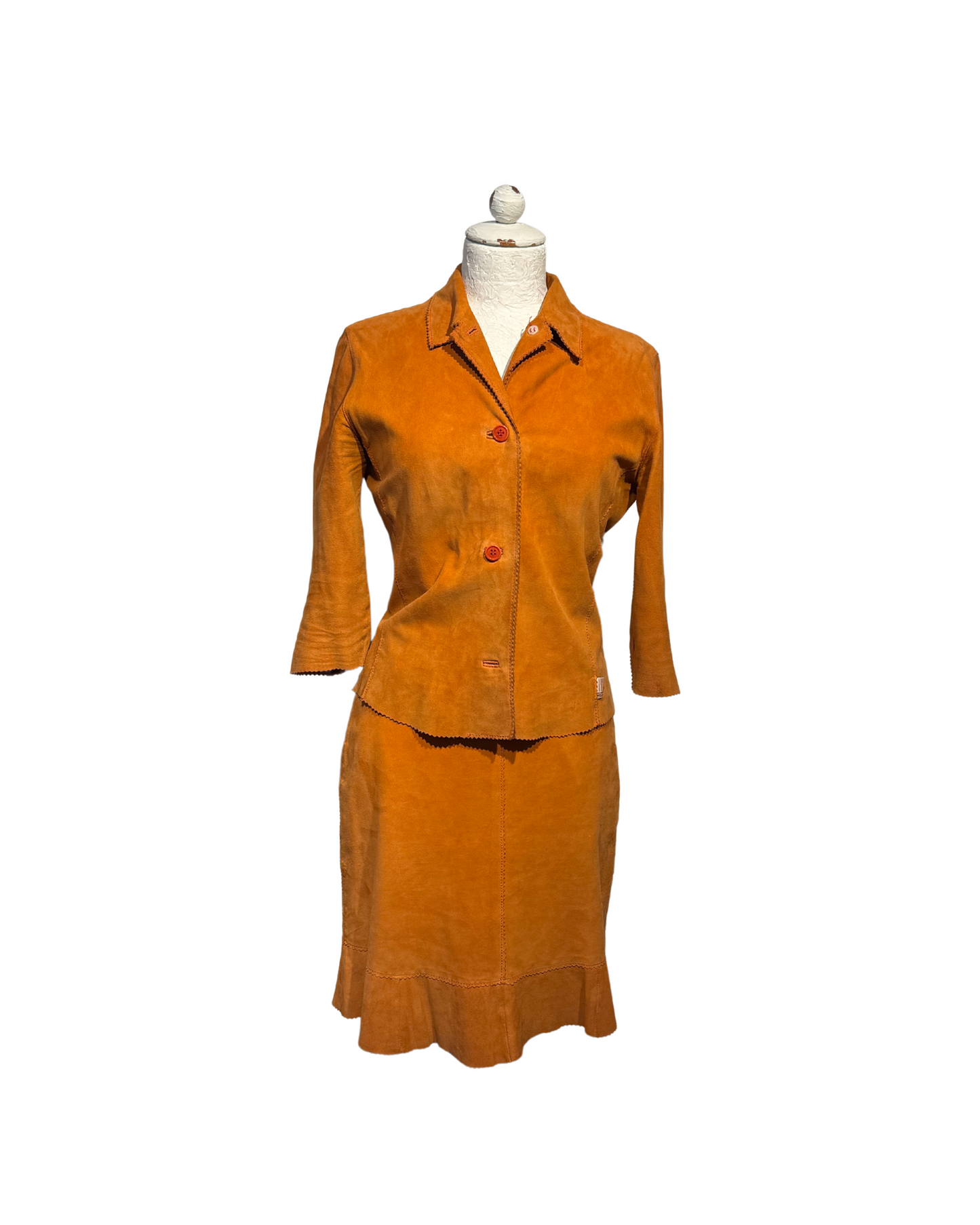 COMPLETO VINTAGE MISSONI ARANCIONE