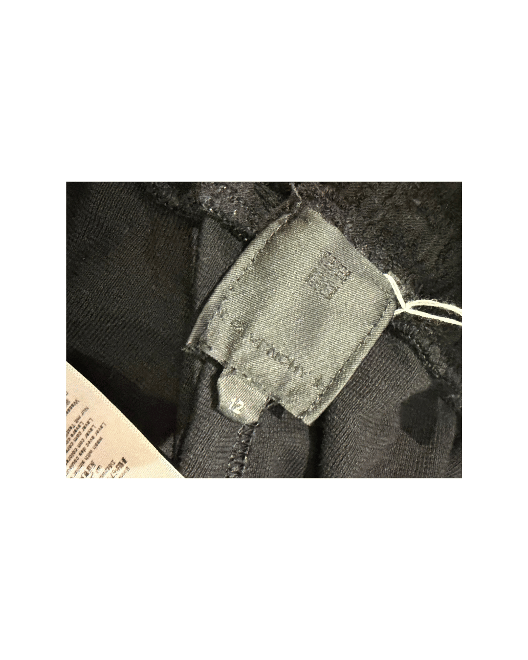PANTALONCINI SPUGNA GIVENCHY NERI Tg XS