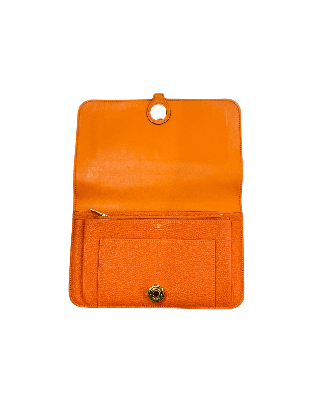 PORTAFOGLIO DOGON HERMES ARANCIONE