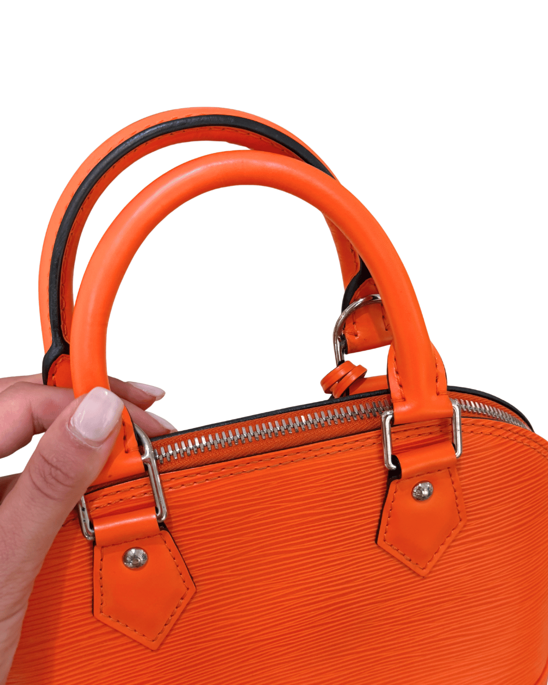 ALMA BB PELLE EPI ARANCIONE LOUIS VUITTON
