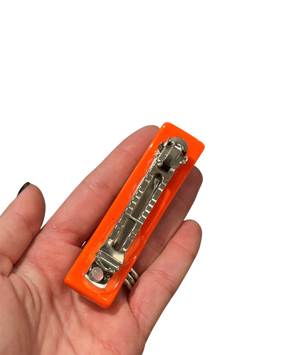 FERMAGLIO LOUIS VUITTON CAPELLI ARANCIONE