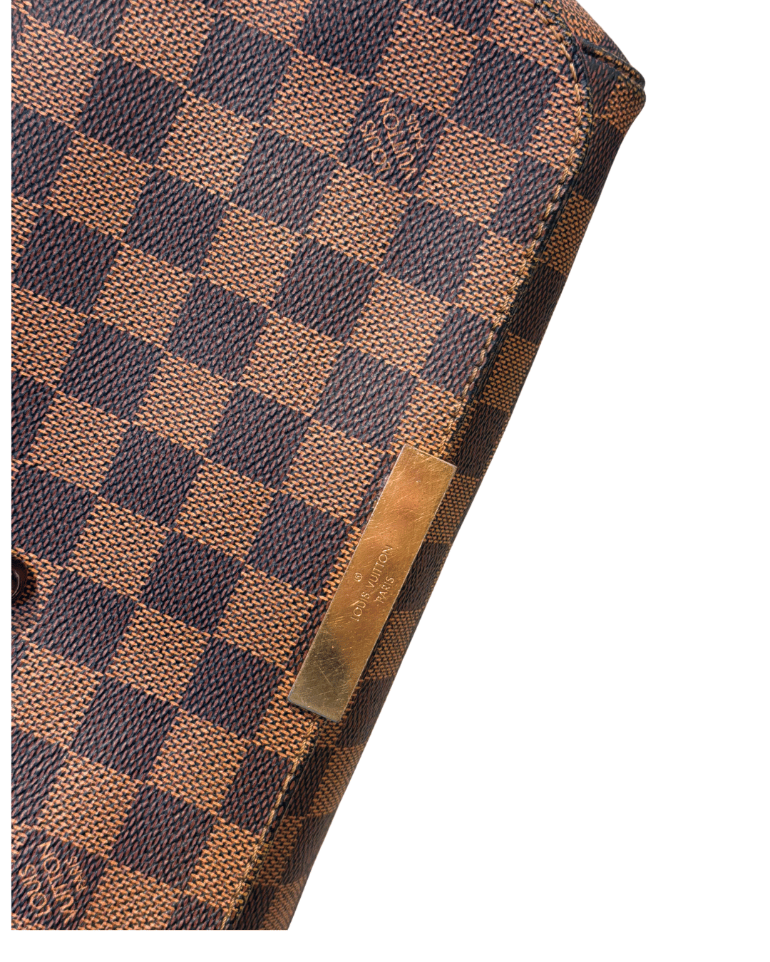 POCHETTE FAVORITE MM LOUIS VUITTON DAMIER EBENE