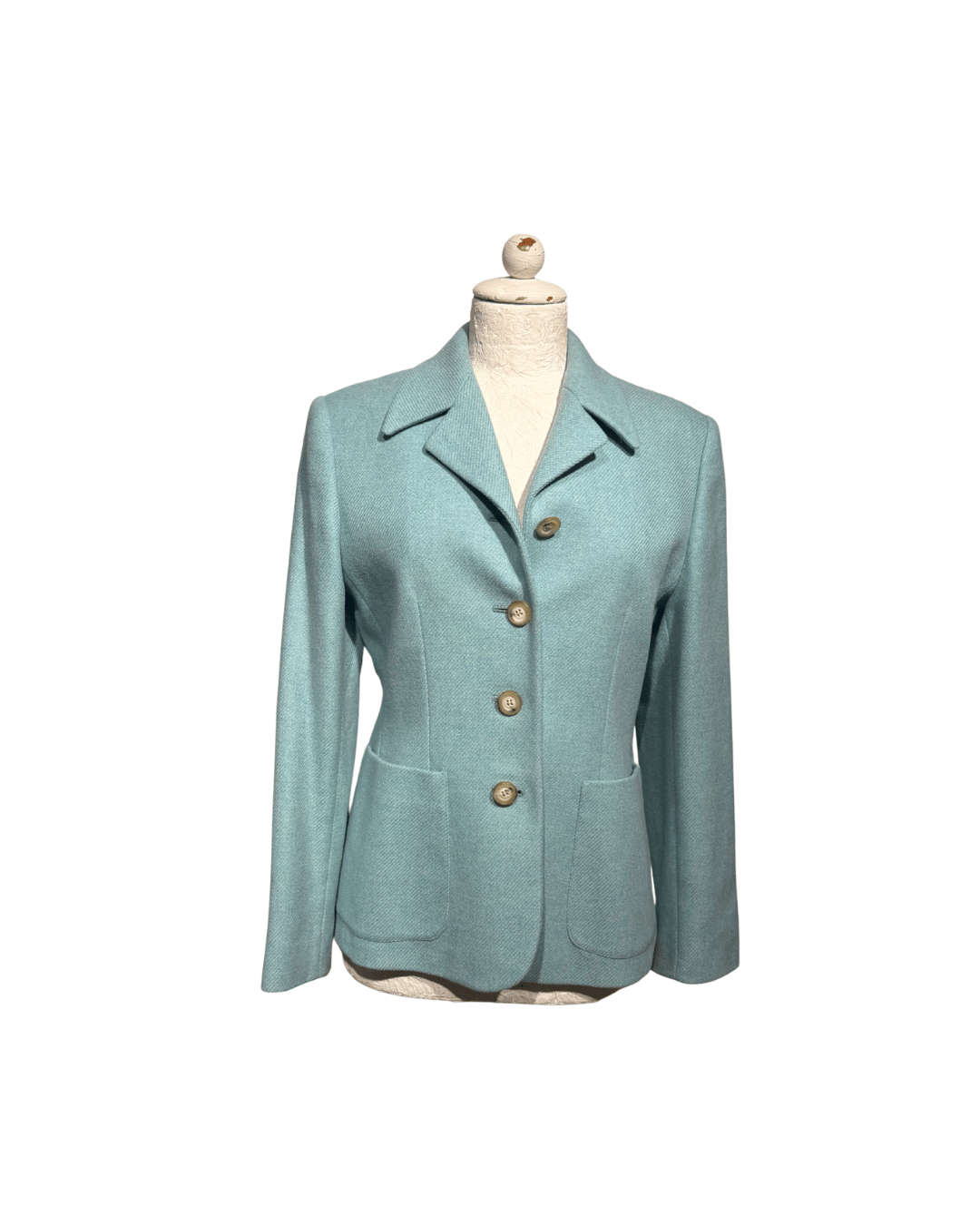 GIACCA MAXMARA AZZURRA IN LANA Tg 40