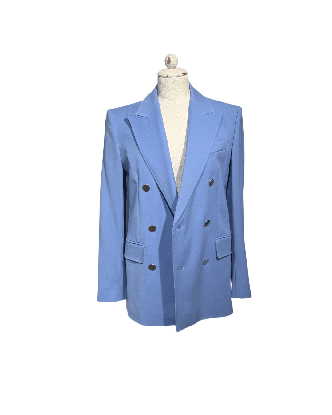 BLAZER MAXMARA DOPPIPETTO AZZURRO Tg 42