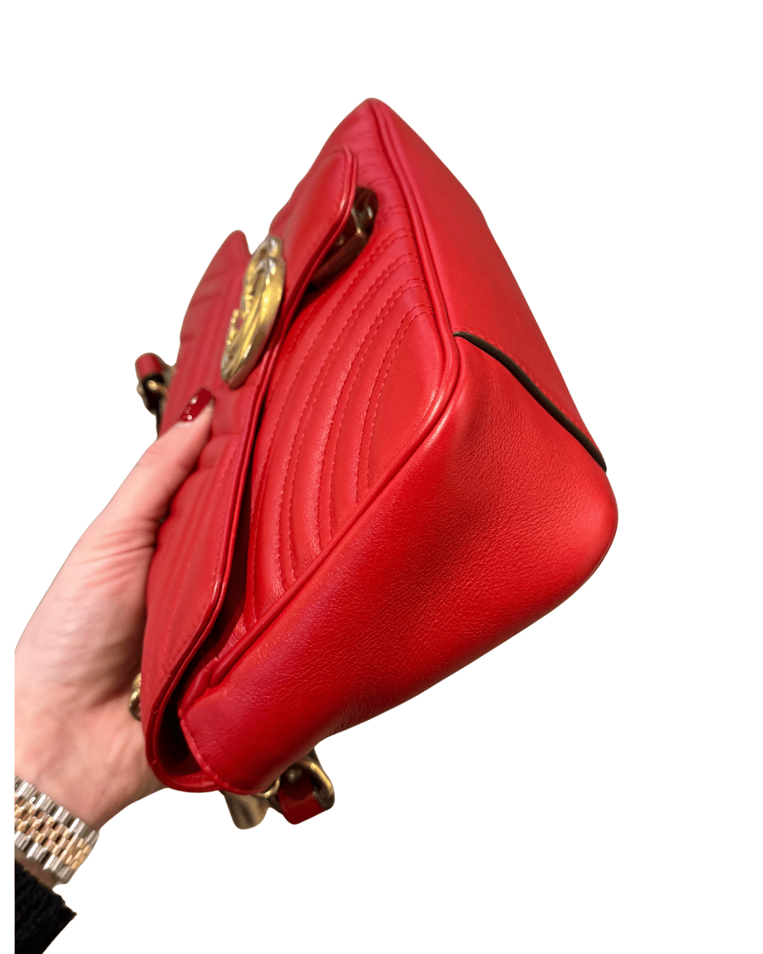 GUCCI MARMONT 26 ROSSA