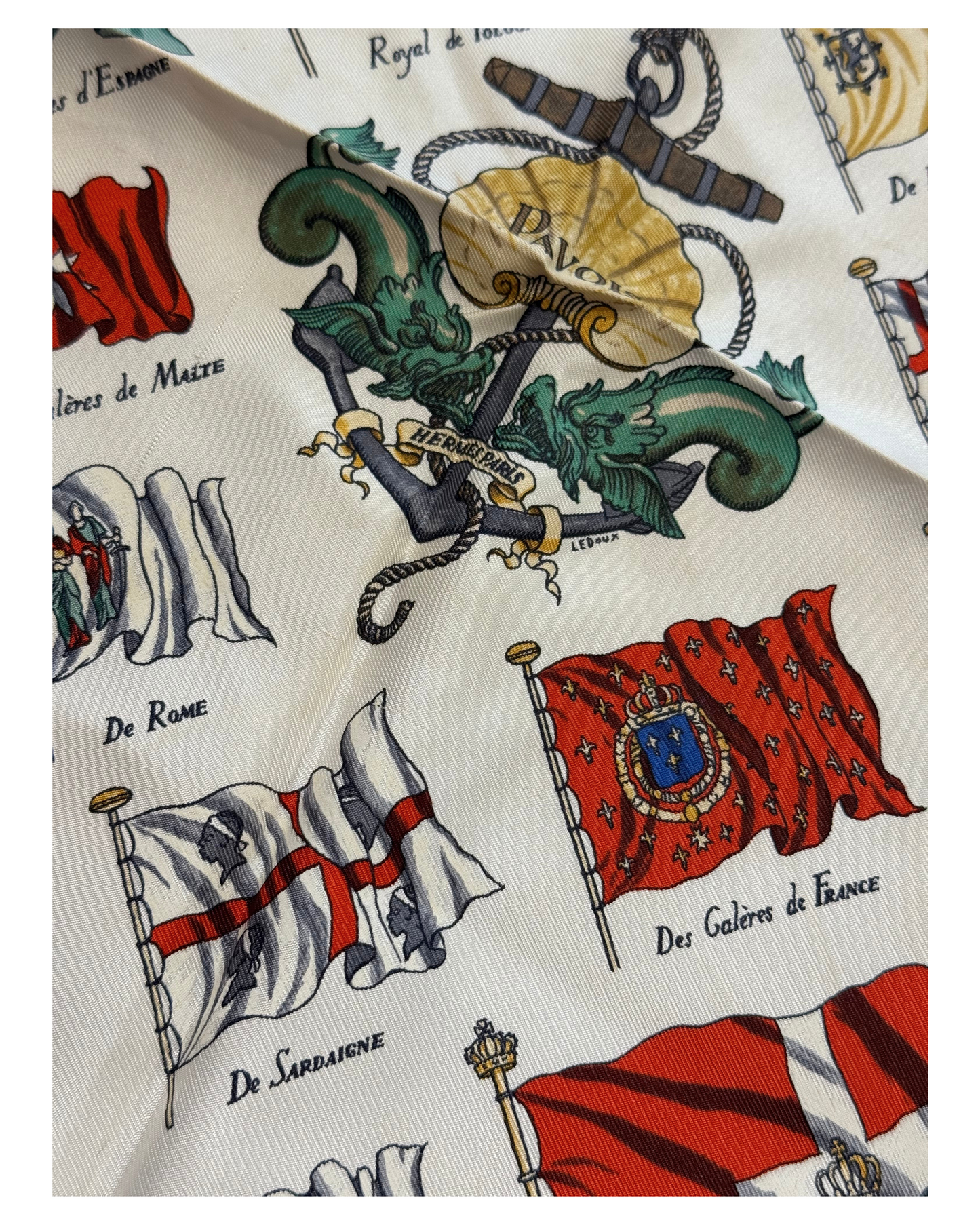 STRANGOLINO HERMES "DRAPEAUX ET PAVILLONS"