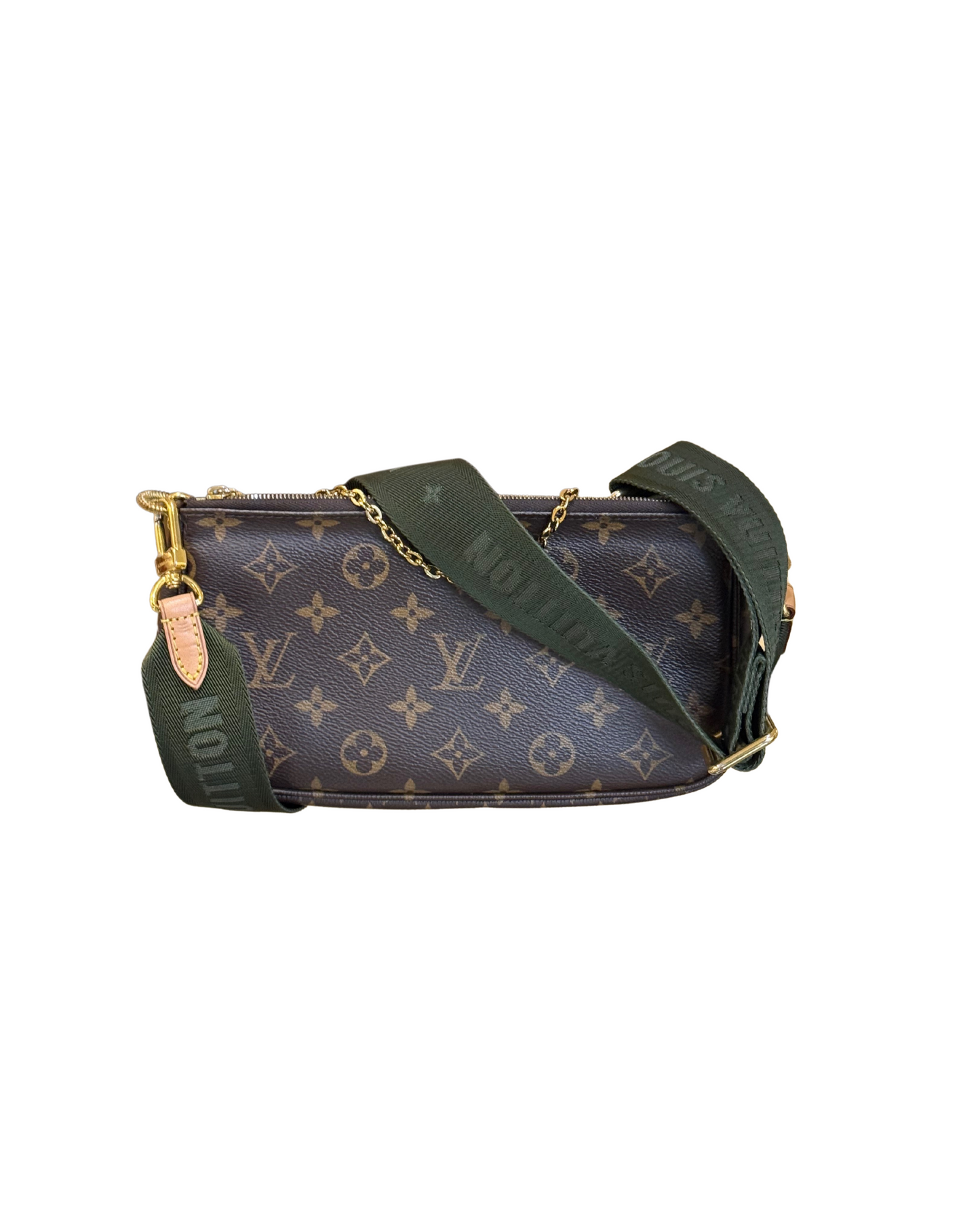 MULTIPOCHETTE LOUIS VUITTON TRACOLLA VERDE
