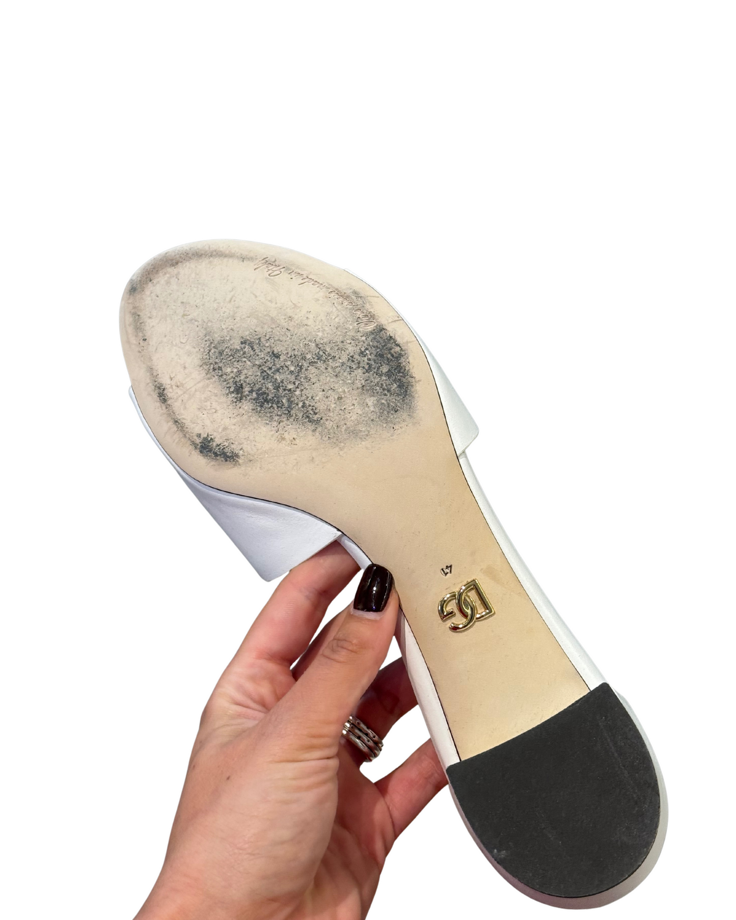 SANDALI DOLCE&GABBANA BIANCHI nr41
